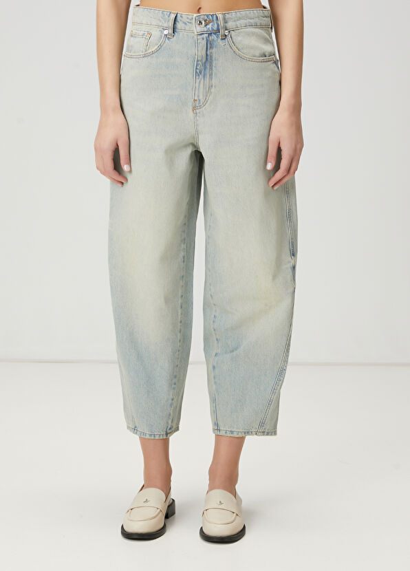 Beymen Club Blue Oversize Jeans - 2