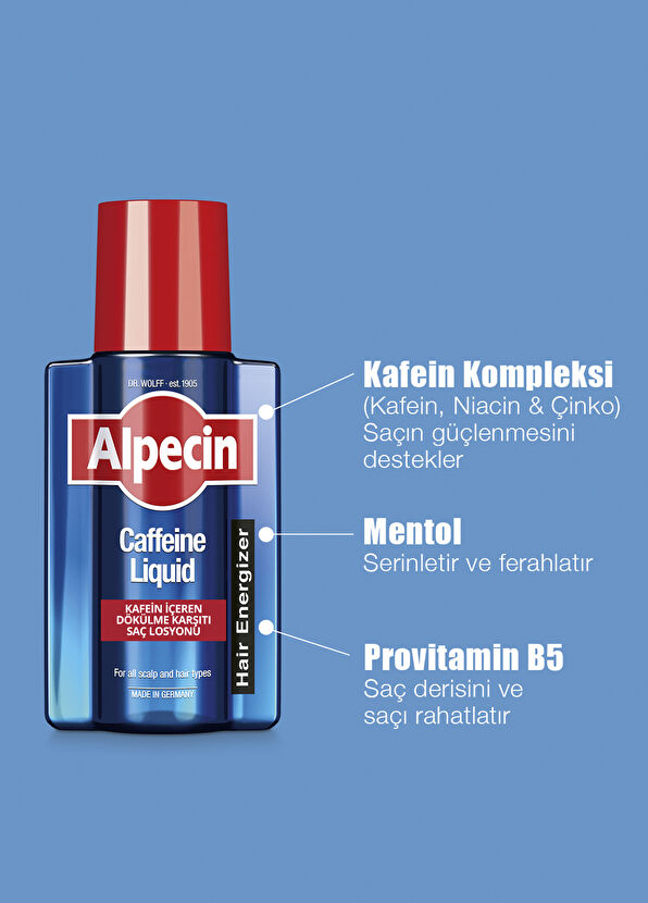 Alpecin Caffein Liquid Kafeinli Dökülme Karşıtı Saç Losyonu - 2