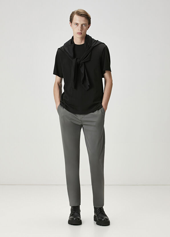 Beymen Club Relax Fit Siyah Basic T-shirt - 2