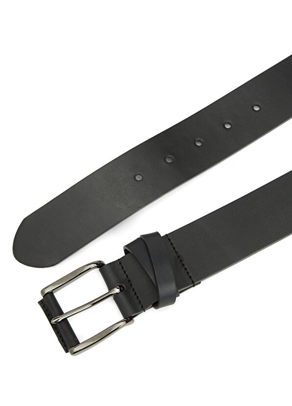 Beymen Club Black Men's Leather Belt - 2