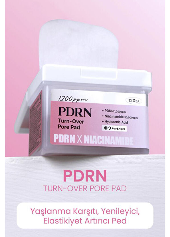 Dermal PDRN Pore Tightening Moisturizer Skin Renewing Anti-Aging Salmon DNA Tonic Pad 120 Pieces - 3