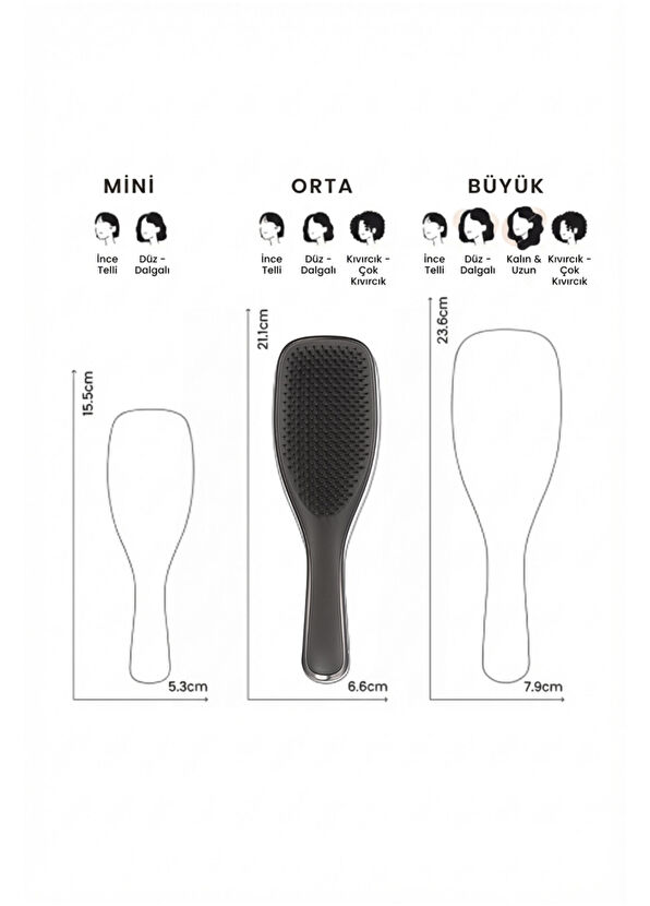 Tangle Teezer Ultimate Detangler - Chrome - Midnight Silver-5060926688190 - 4