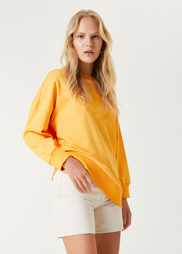 Beymen Club Turuncu Oversize Sweatshirt - 1