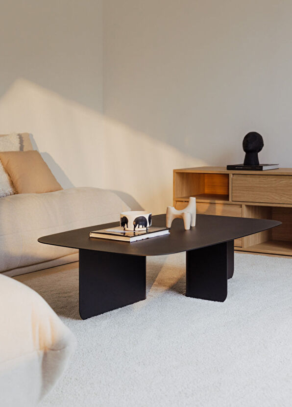 Foqlio Navis Black Coffee Table - 2