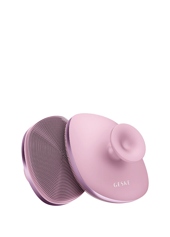 Geske Body Brush Pembe (Metal Detaylı Yumuşak Silikonlu Vücut Temizleme Fırçası - 1
