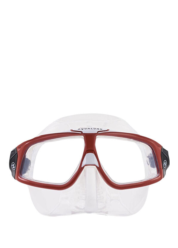 Aqualung Sphera X Transparent Silicone Red Frame Diving Mask - 2