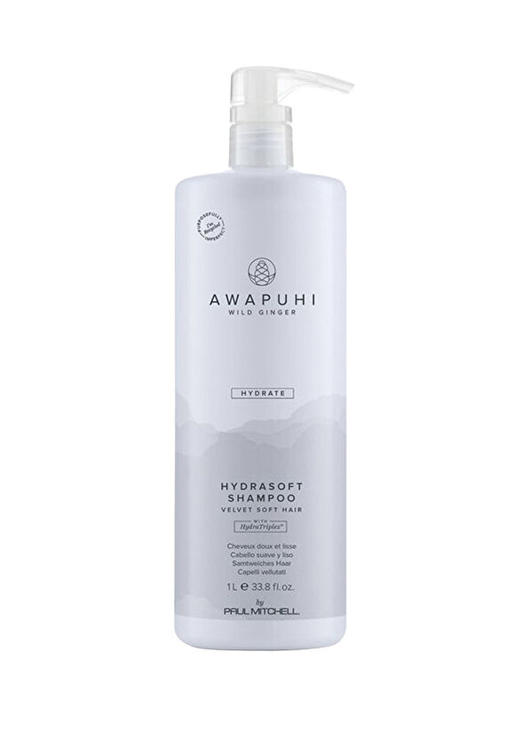 Awapuhi Wild Ginger Hydrasoft Purifying Moisturizing Shampoo 1000 ml - 1