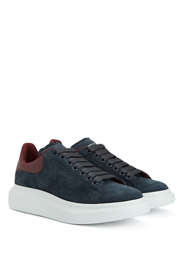 McQueen Oversized Lacivert Erkek Deri Sneaker - 2