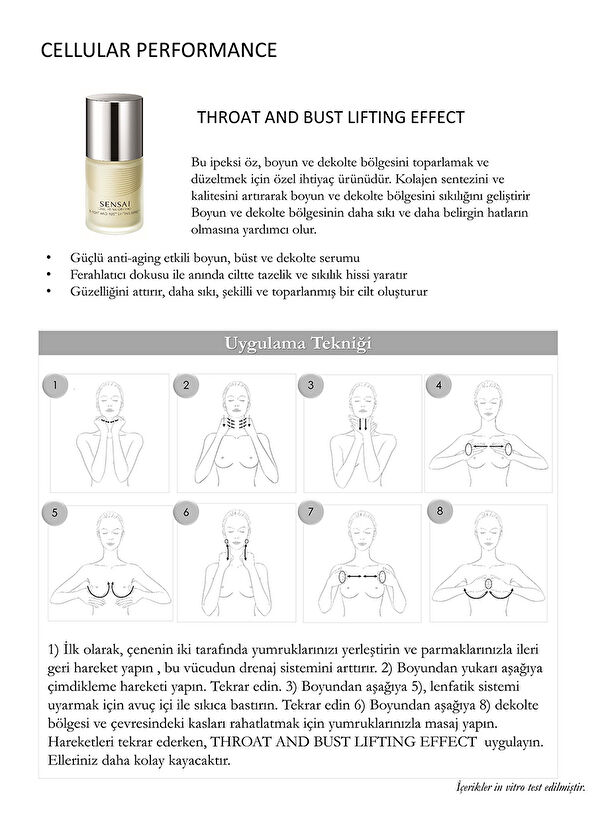 Sensai Cellular Performance Throat & Bust Lifting 100ml - 2