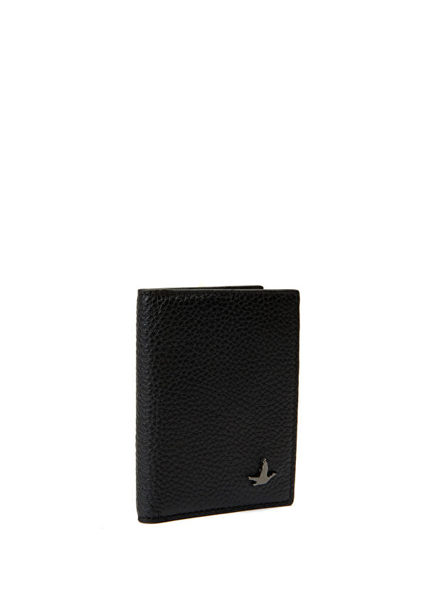 Beymen Club Black Men's Leather Card Holder - 2