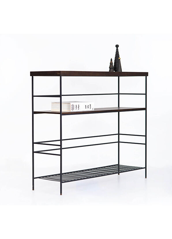 Ananas Edge Serisi Dark Masif Meşe Yüksek Dresuar - 3