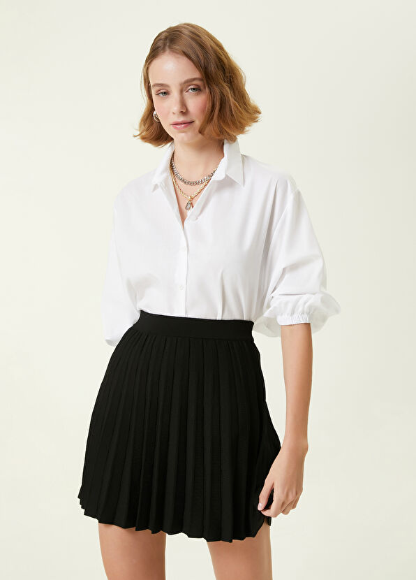 Beymen Club White Balloon Sleeve Shirt - 1