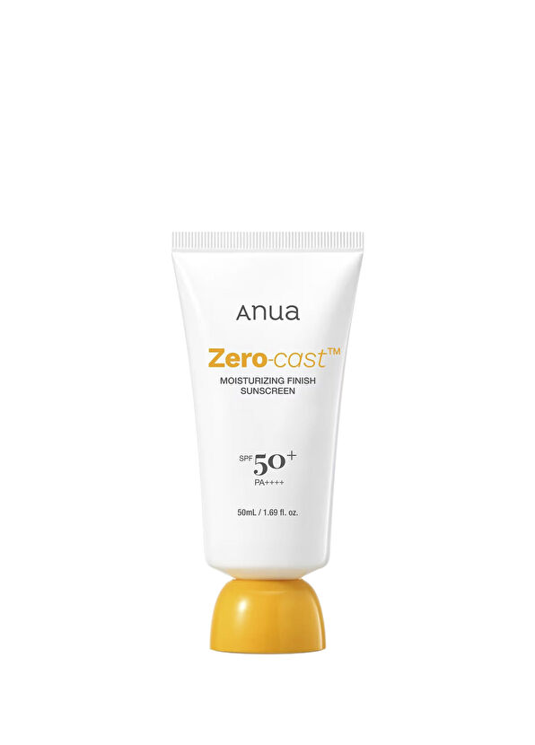 Anua Zero-Cast SPF 50+ Nemlendirici Bitişli Güneş Kremi 50 ml  - 1