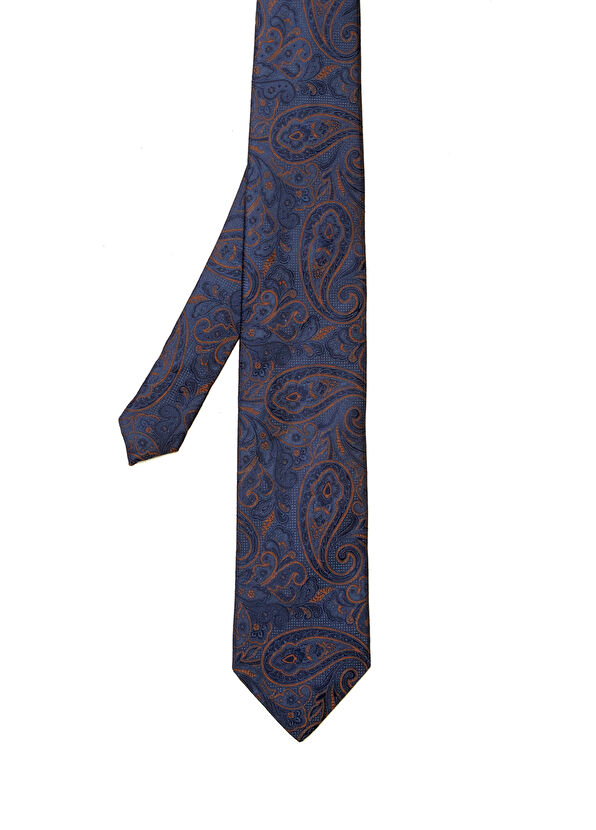 Beymen Club Navy Blue Silk Tie - 1