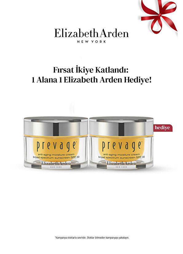 Elizabeth Arden Prevage Anti-Aging Moisture Cream SPF30 Nemlendirici Yüz Kremi 2'li Hediye Seti 2 x 50 ml - 2