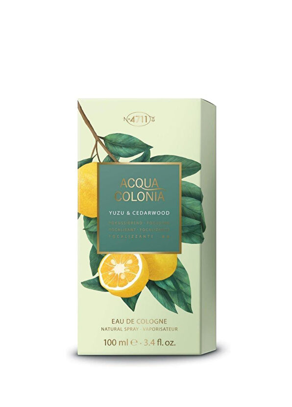 No:4711 Acqua Colonia Yuzu & Cedarwood EDC 100 ml Unisex Parfüm - 2
