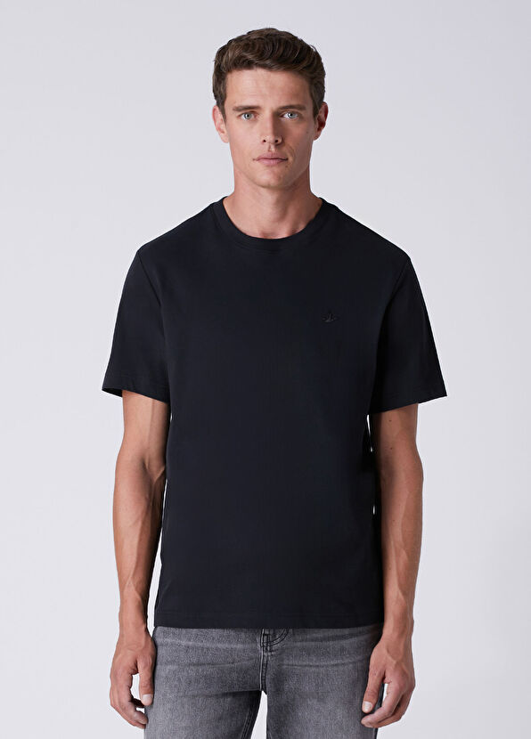 Beymen Club Relax Fit Siyah Suprem T-shirt - 4