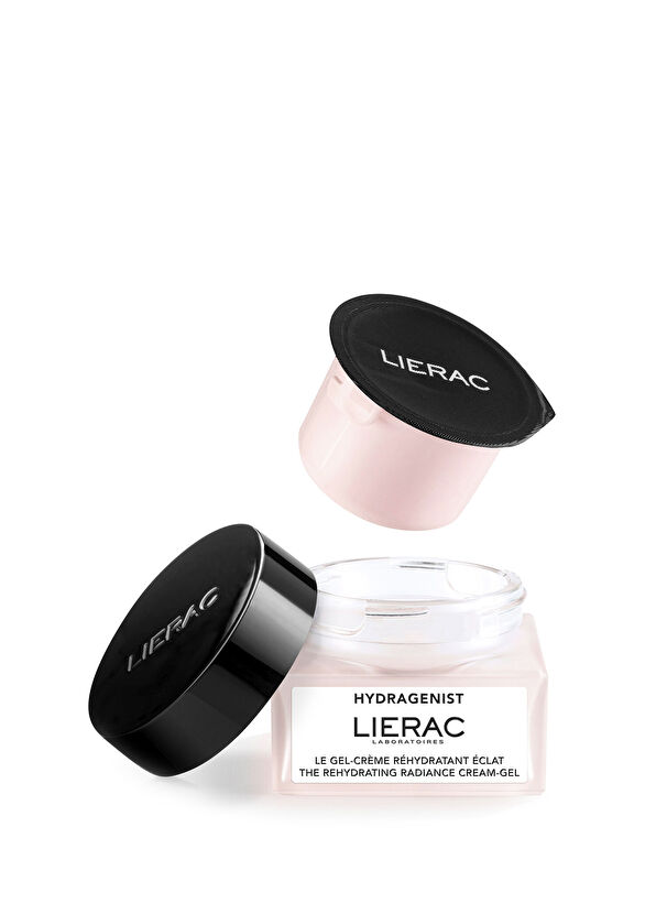 Lierac Hydragenist Rehydrating Moisturizing Radiant Relaxing Gel Face Cream Refill Capsule 50 ml - 1