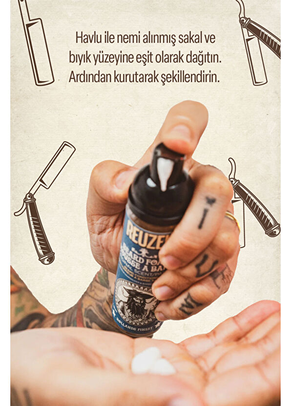 Reuzel Beard Foam Clean & Fresh Durulanmayan Sakal Temizleme Köpüğü 70 ml - 2