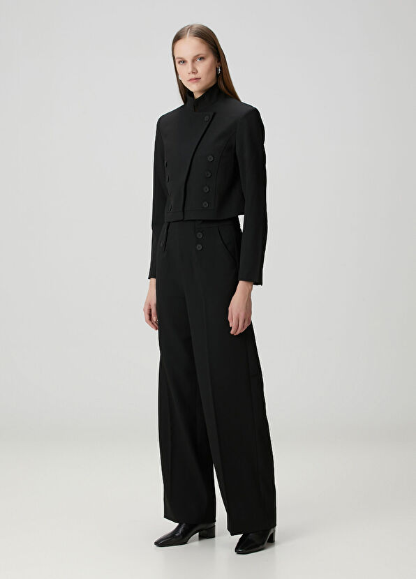 AllSaints Raina Black Blazer - 2