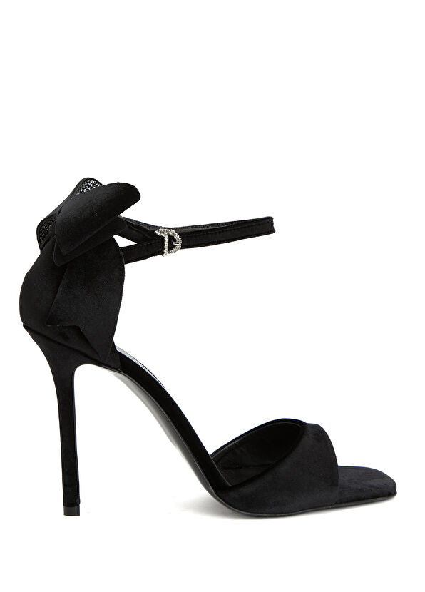 Beymen Club Siyah Fiyonk Detaylı Kadın Sandalet - 1