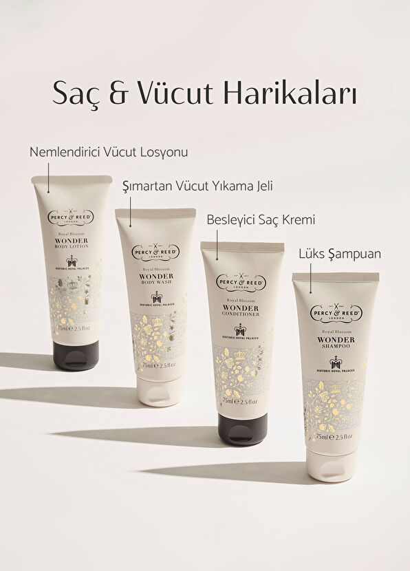 Percy & Reed Royal Blossom Collection Vücut ve Saç Bakım Seti - 4