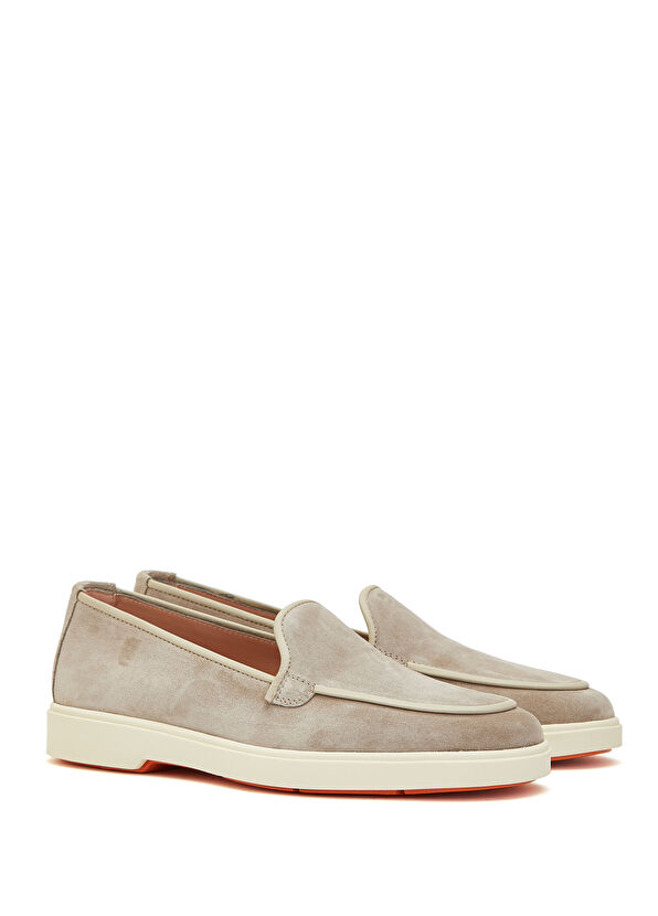 Debora Taş Kadın Süet Loafer - Görsel 3