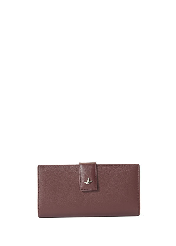 Beymen Club Bordo Kadın Deri Cüzdan - 1
