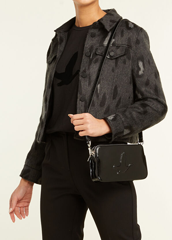 Beymen Club Siyah Logo Detaylı Kadın Çanta - 2