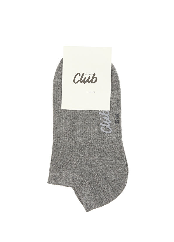Beymen Club Gri Melanj Kadın Patik Çorap - 1