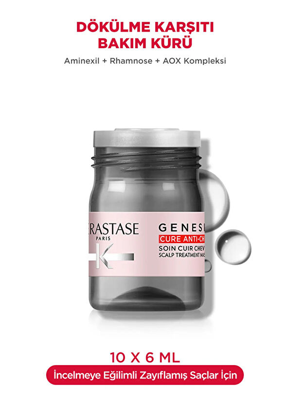 Kerastase Genesis Cure Anti Hair Loss Dökülme Karşıtı Güçlendirici Bakım Kürü 10 x 6 ml - 2