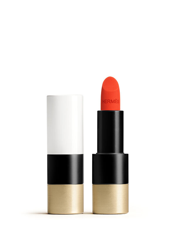 Hermès Rouge Hermès, Mat ruj , Rouge Orange - 1