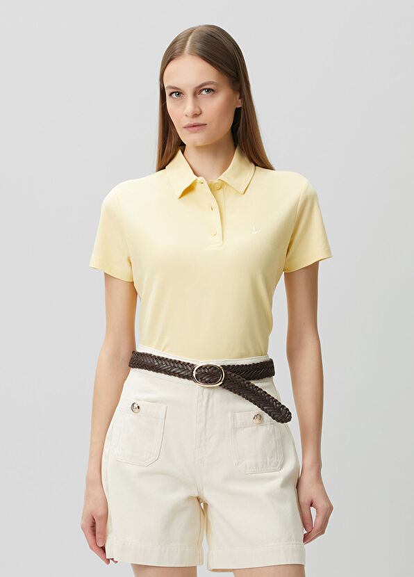 Beymen Club Açık Sarı Pike Polo T-shirt - 1
