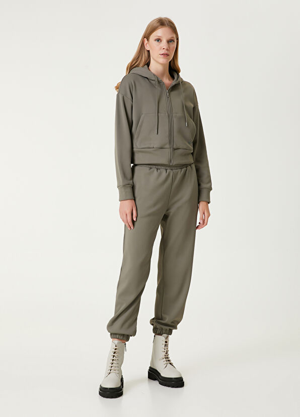 Beymen Club Haki Polarlı Eşofman Altı - 1