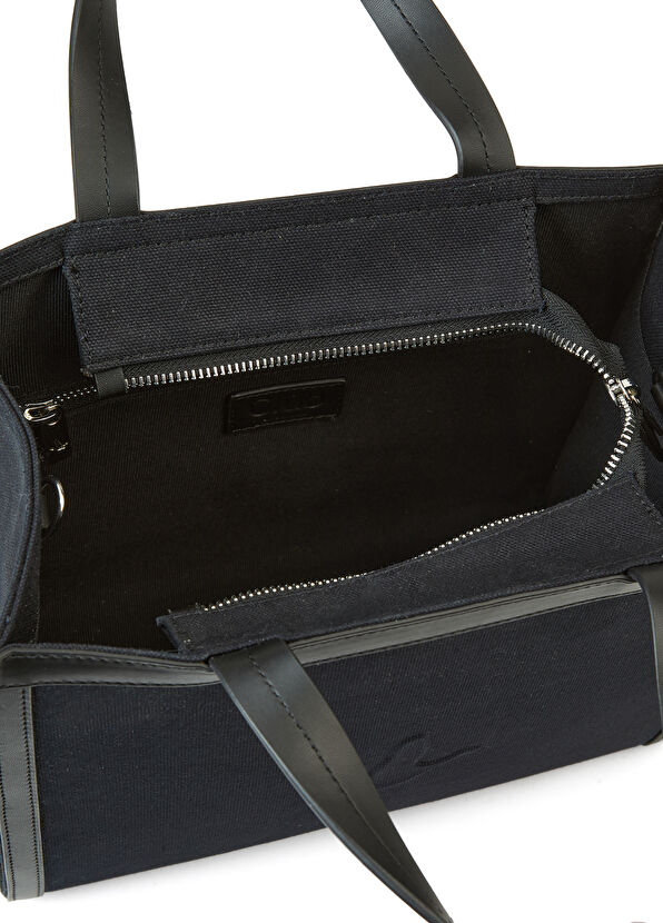 Beymen Club Black Medium Women's Canvas Bag - 4