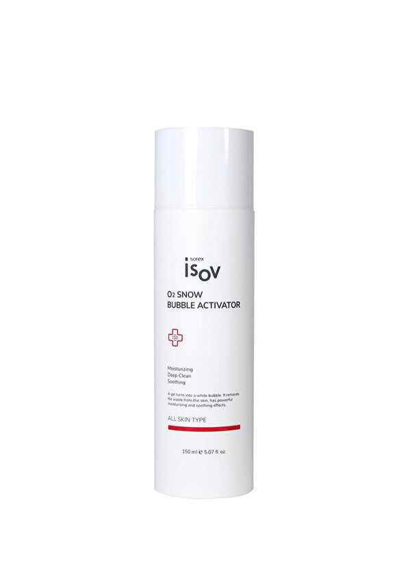ISOV O2 Snow Bubble Activator Purifying Facial Cleanser Foam 150 ml - 1