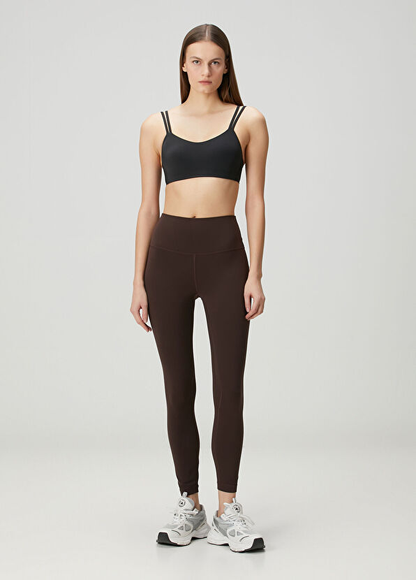 Align High Rise Kahverengi Tayt - Görsel 2