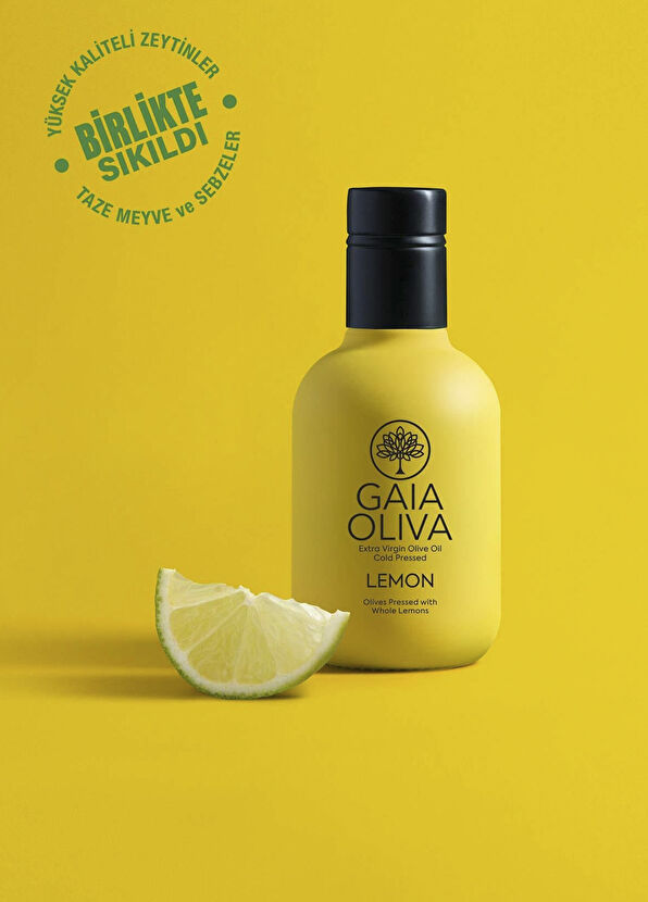 Gaia Oliva Limon Çeşnili Naturel Sızma Zeytinyağı 250 ml - 2