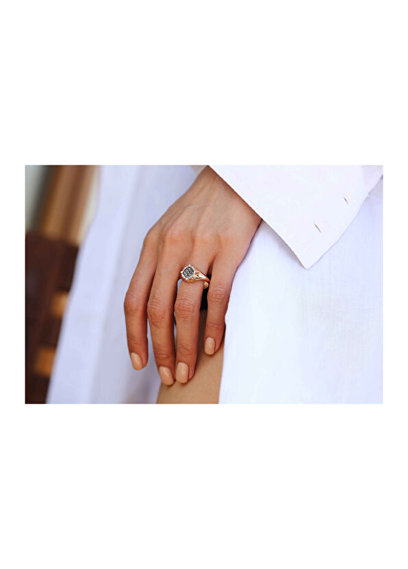 Reis Kuyumculuk Debut Band Ring 14 Ayar Kadın Altın Yüzük - 2