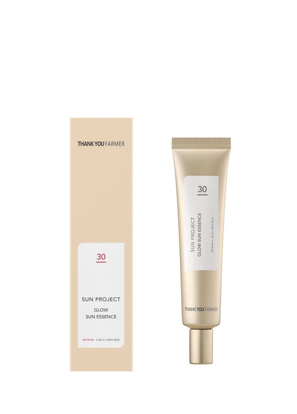 Thank You Farmer Sun Project Glow Sun Essence SPF30 PA++ Gold Radiant Sunscreen 40 ml - 2