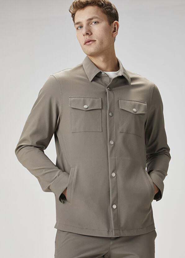 Beymen Club Mink Outer Shirt - 2