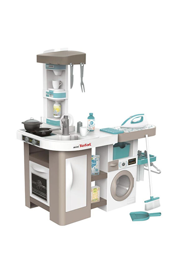 Smoby Tefal Stüdyo Çamaşır Makineli Mutfak Seti - 1