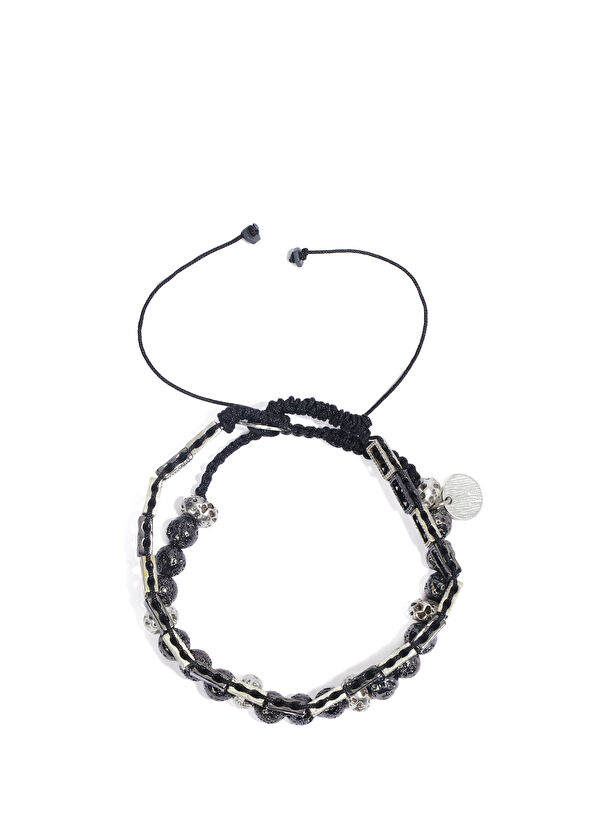 Beymen Club Silver 2pcs Men's Bracelet - 2