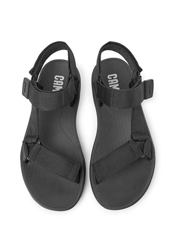 Camper Match Siyah Erkek Sandalet - 2