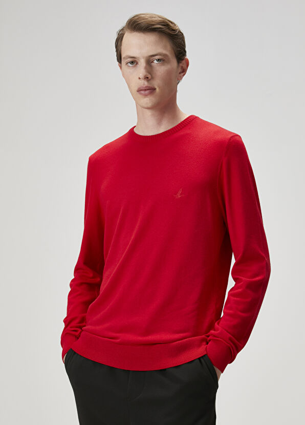 Beymen Club Parlak Kırmızı Basic Kazak - 4