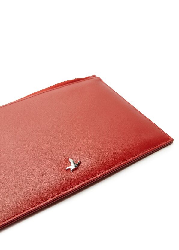 Beymen Club Red Women's Leather Wallet - 4