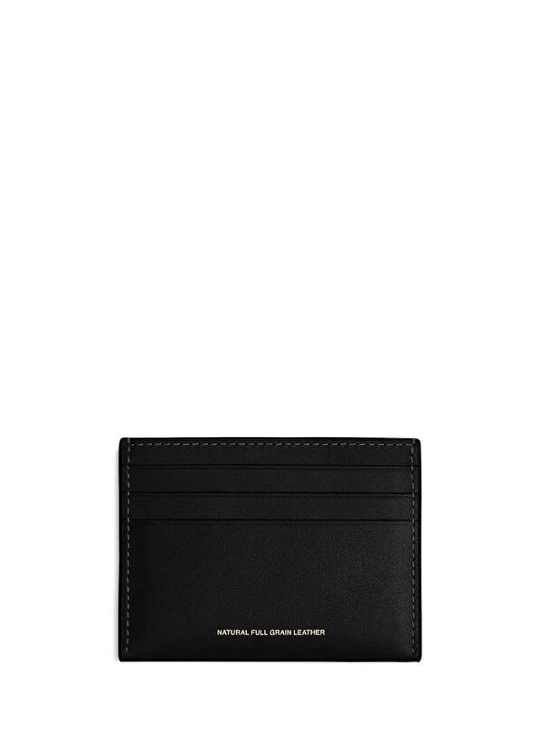 Siyah Erkek Deri Kartlık - Görsel 3