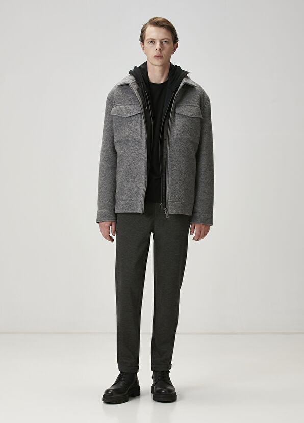 Beymen Club Anthracite Flannel Pants - 1