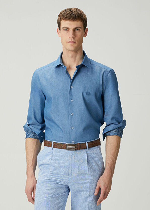 Etro Blue Shirt - 1
