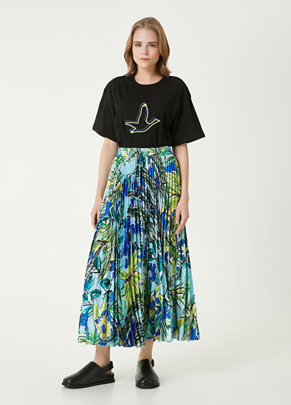 Beymen Club Siyah Logo Baskılı T-shirt - 3